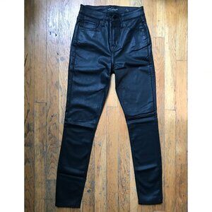 Lucky Brand Skinny Black Coated Jeans 25